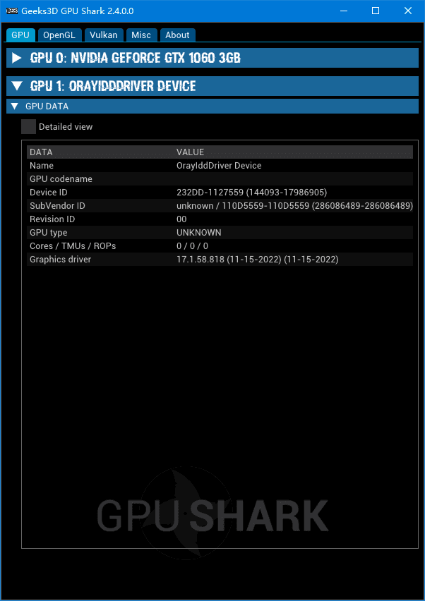 GPU Shark 显卡GPU监视工具 v2.7.0.0 绿色版-知秋资源网-第12张图片