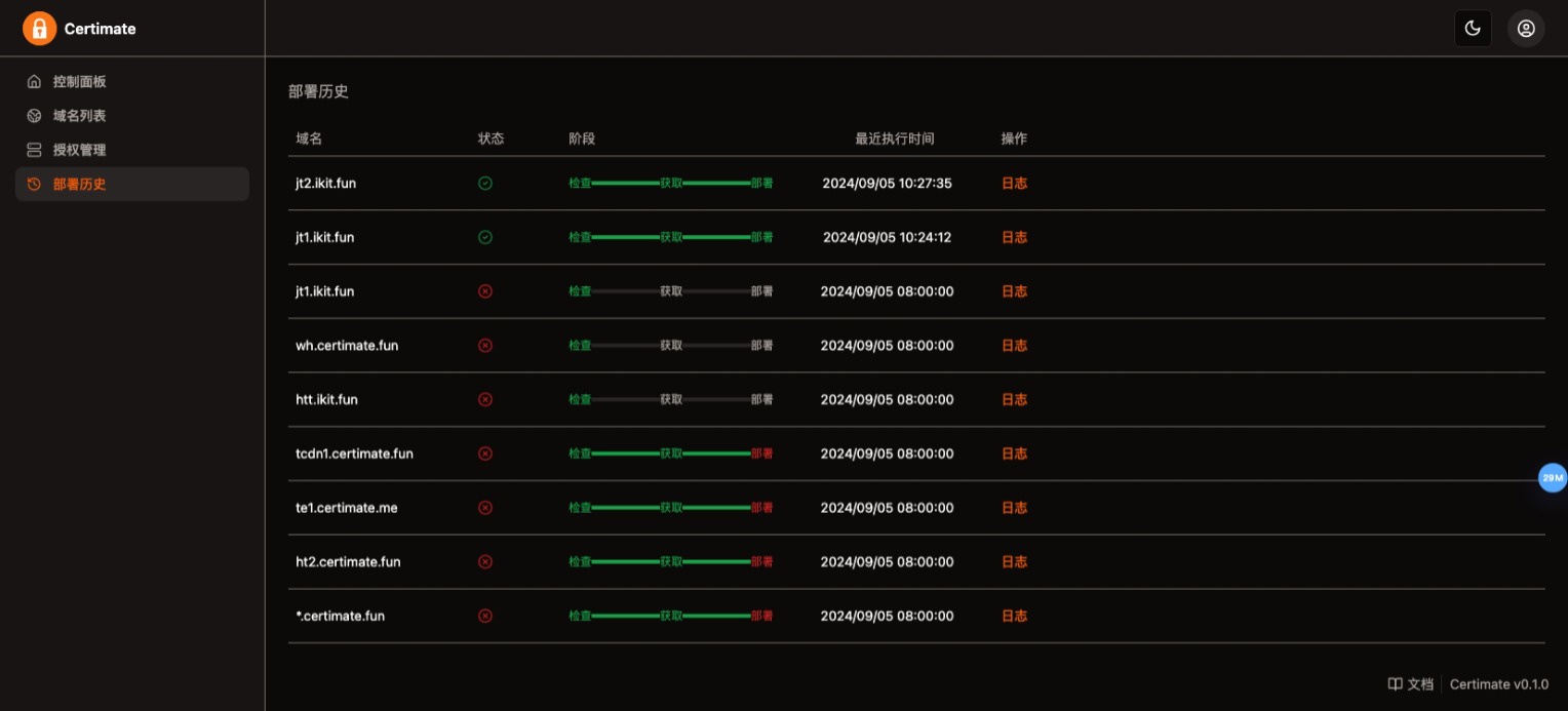 SSL证书管理系统工具网站源码，自动申请、部署SSL证书，并在证书即将过期时自动续期-颜夕资源网-第18张图片