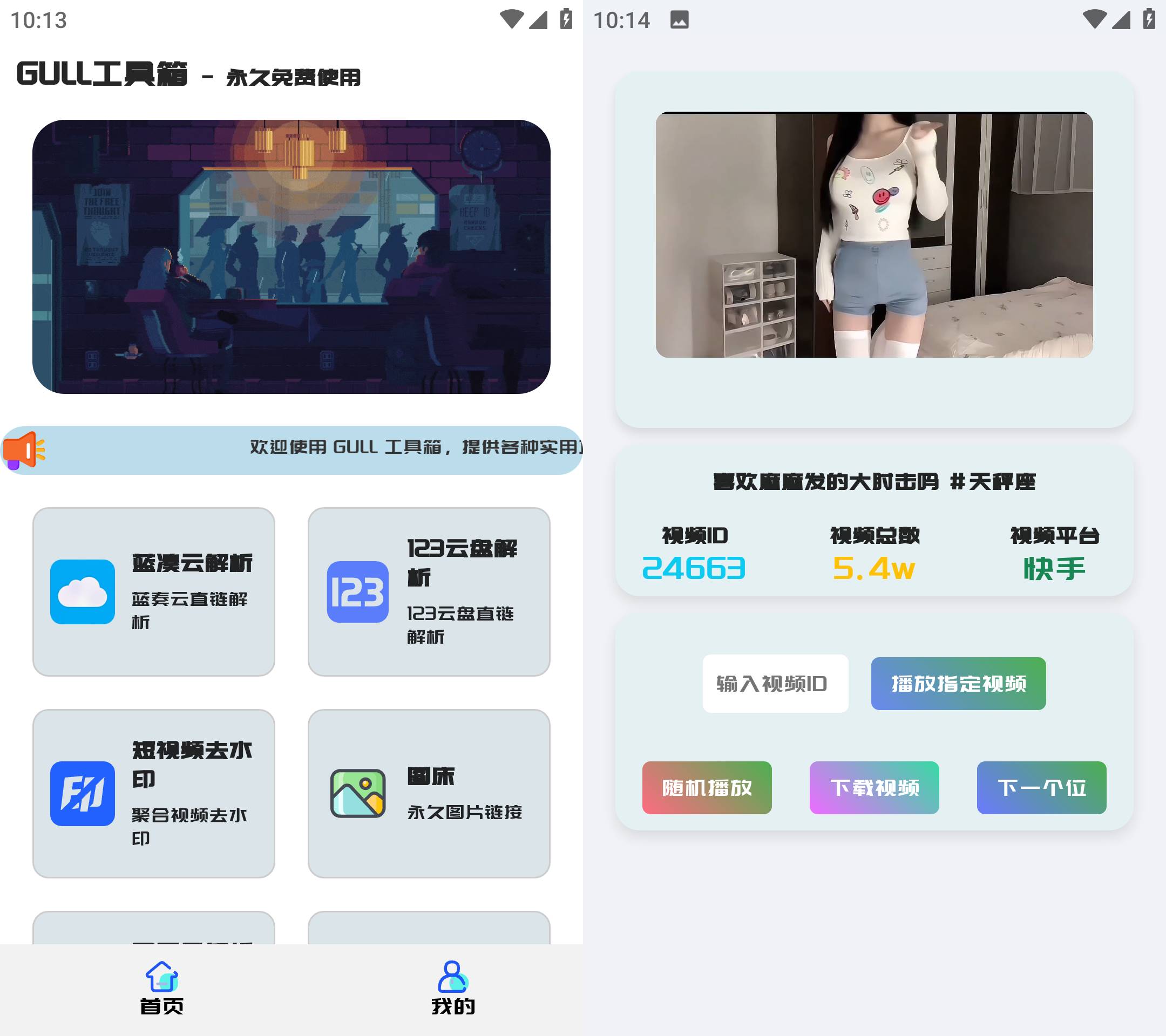 Android GULL工具箱 v2.0 短视频去水印多功能工具箱-颜夕资源网-第13张图片